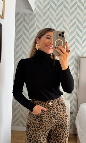 Jersey Cuello Cisne Negro