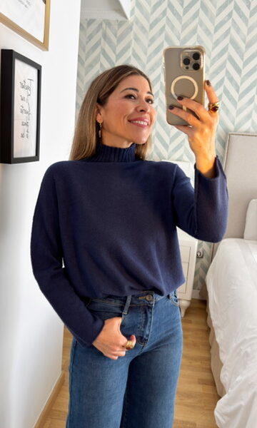 Jersey Cameron Azul Marino