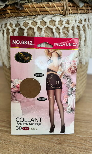 Panty reductor con faja Nude