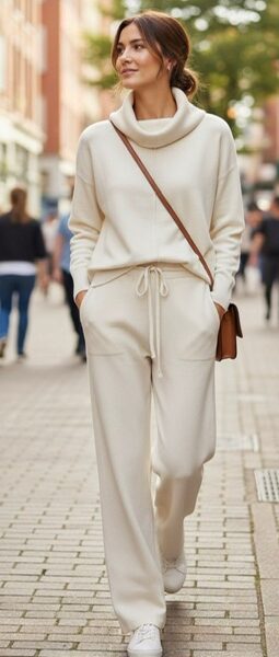 Conjunto Punto Pantalón Cuello