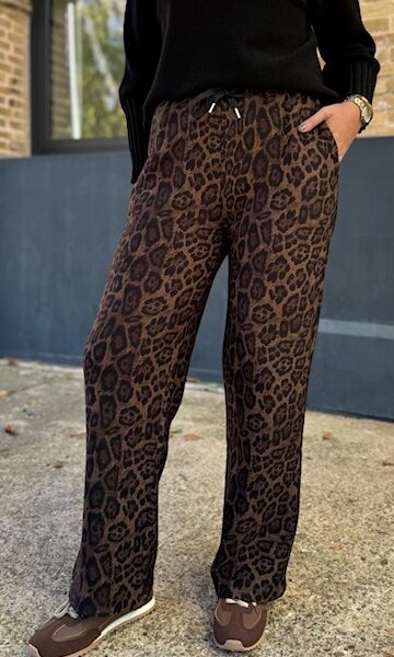 Pantalón Deportivo Leo Marrón