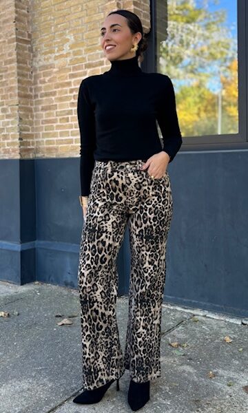 Jeans Denim Leo Marrón