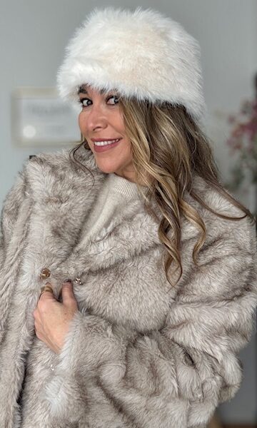 Gorro Alsacia Pelo Blanco Roto