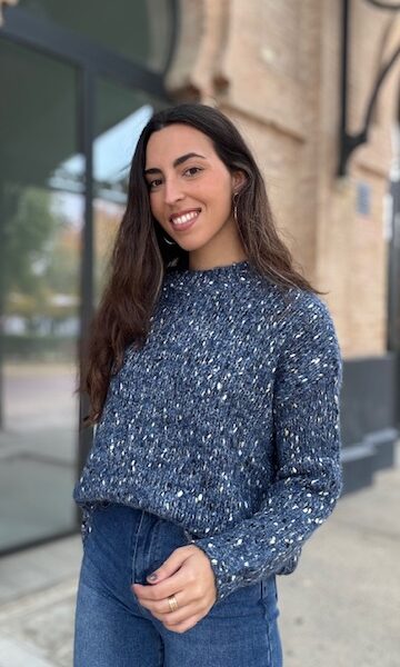 Jersey Mila Azul marino