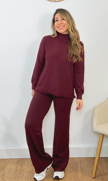 Conjunto Punto Atenea Burdeos