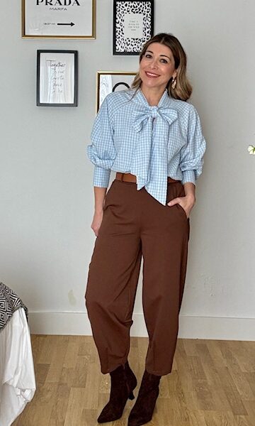 Pantalón Ballon Marrón