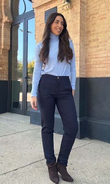 Pantalón Vestir Azul Marino