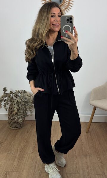 Conjunto deportivo Kyra Negro