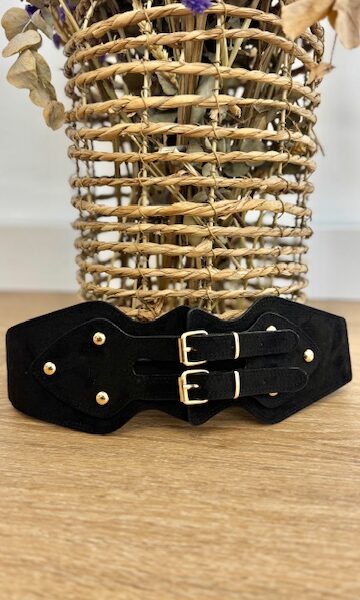 Cinturón Ancho Nicol Negro