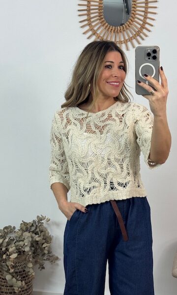 Top crochet Marcela