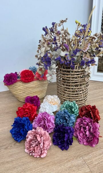 Flor Peonías Flamenca