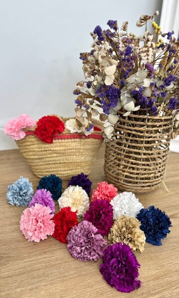 Flor Claveles Flamenca