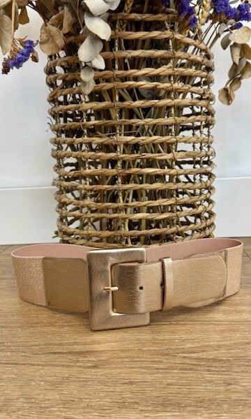 Cinturón Elástico Helen Rosa