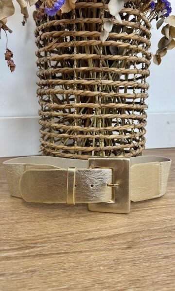 Cinturón Elástico Helen Dorado