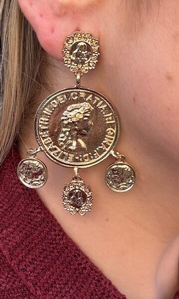 Pendientes Imperio Dorados