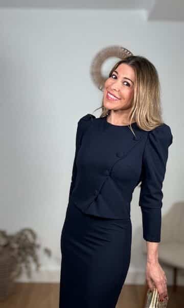 Conjunto Paloma Azul Marino