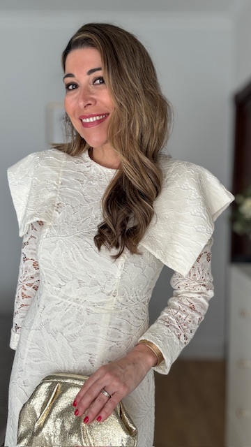 Vestido Invitada Olimpia Beige - Imagen 12