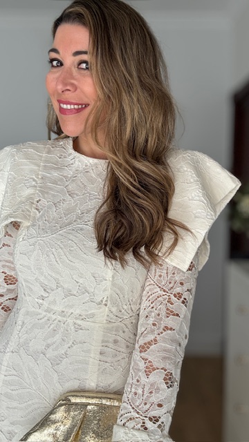 Vestido Invitada Olimpia Beige - Imagen 13