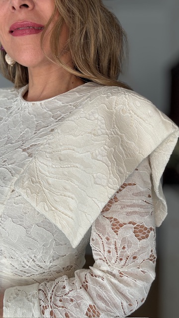 Vestido Invitada Olimpia Beige - Imagen 4