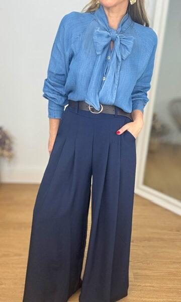 Pantalón Casilda azul marino