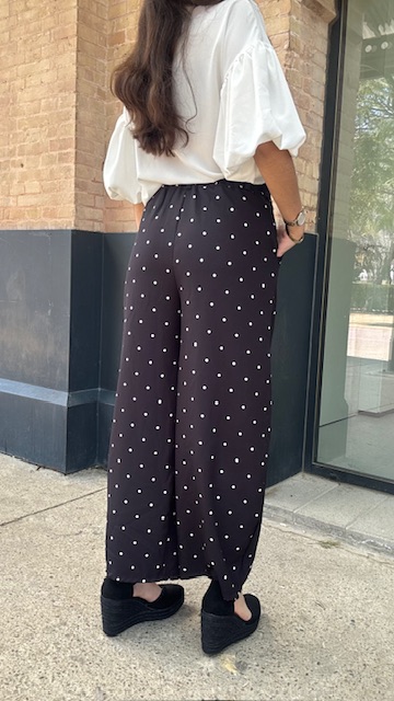 Pantalón Ballon Lunares Negro - Imagen 9