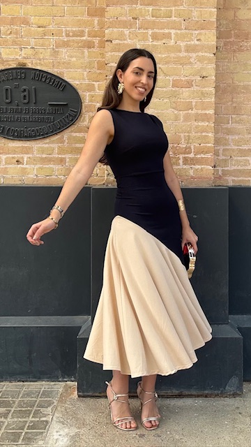 Vestido Turín Sisa azul marino - Imagen 8