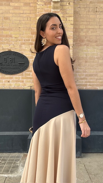 Vestido Turín Sisa azul marino - Imagen 7