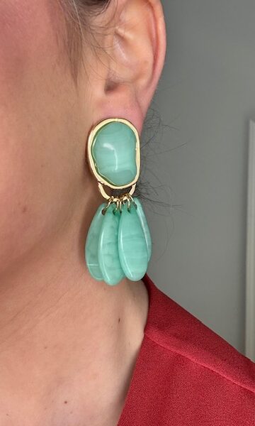 Pendientes Afrodita Turquesa