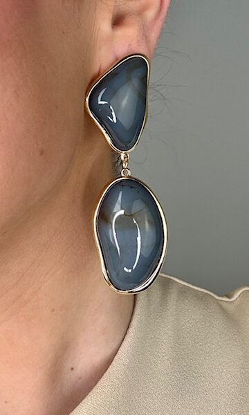 Pendientes Alexia Azul Ducado