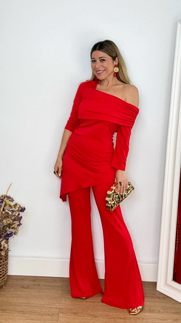 Conjunto Micaella Rojo