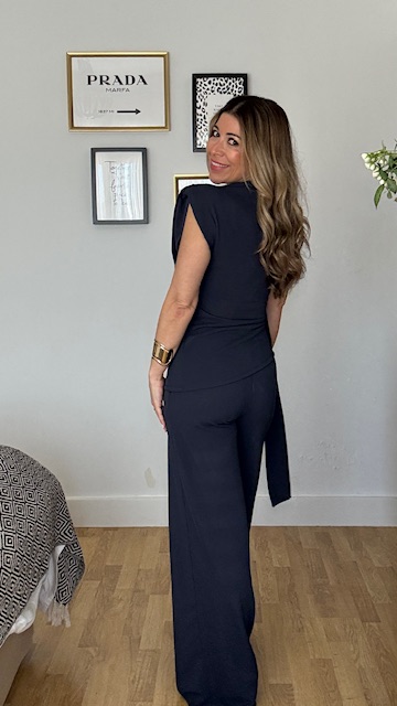 Conjunto Lirio Detalle Azul Marino - Imagen 6