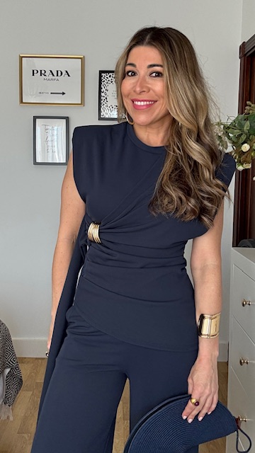 Conjunto Lirio Detalle Azul Marino - Imagen 15