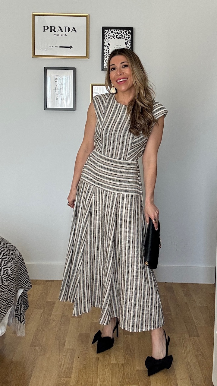 Vestido Indira Estampado Rayas - Imagen 6