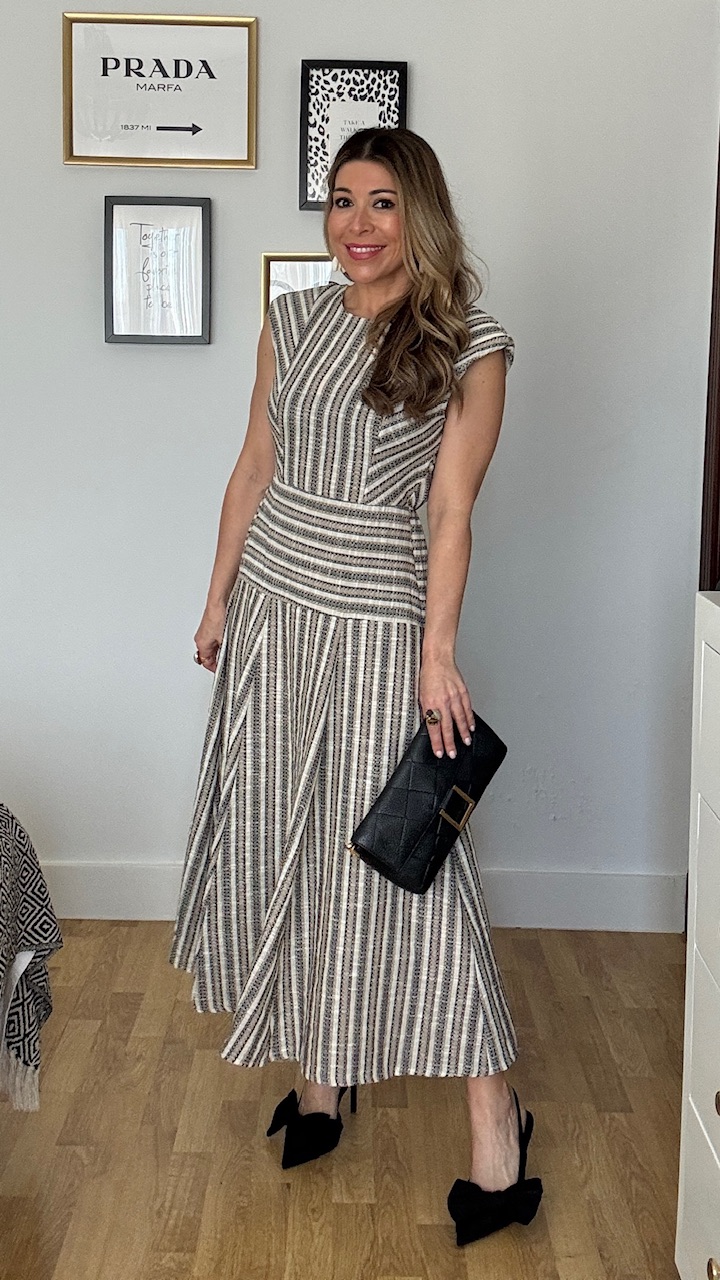 Vestido Indira Estampado Rayas - Imagen 7