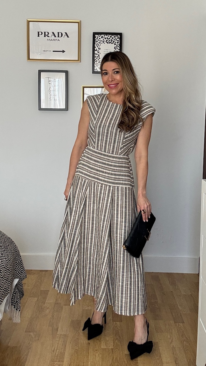 Vestido Indira Estampado Rayas - Imagen 2