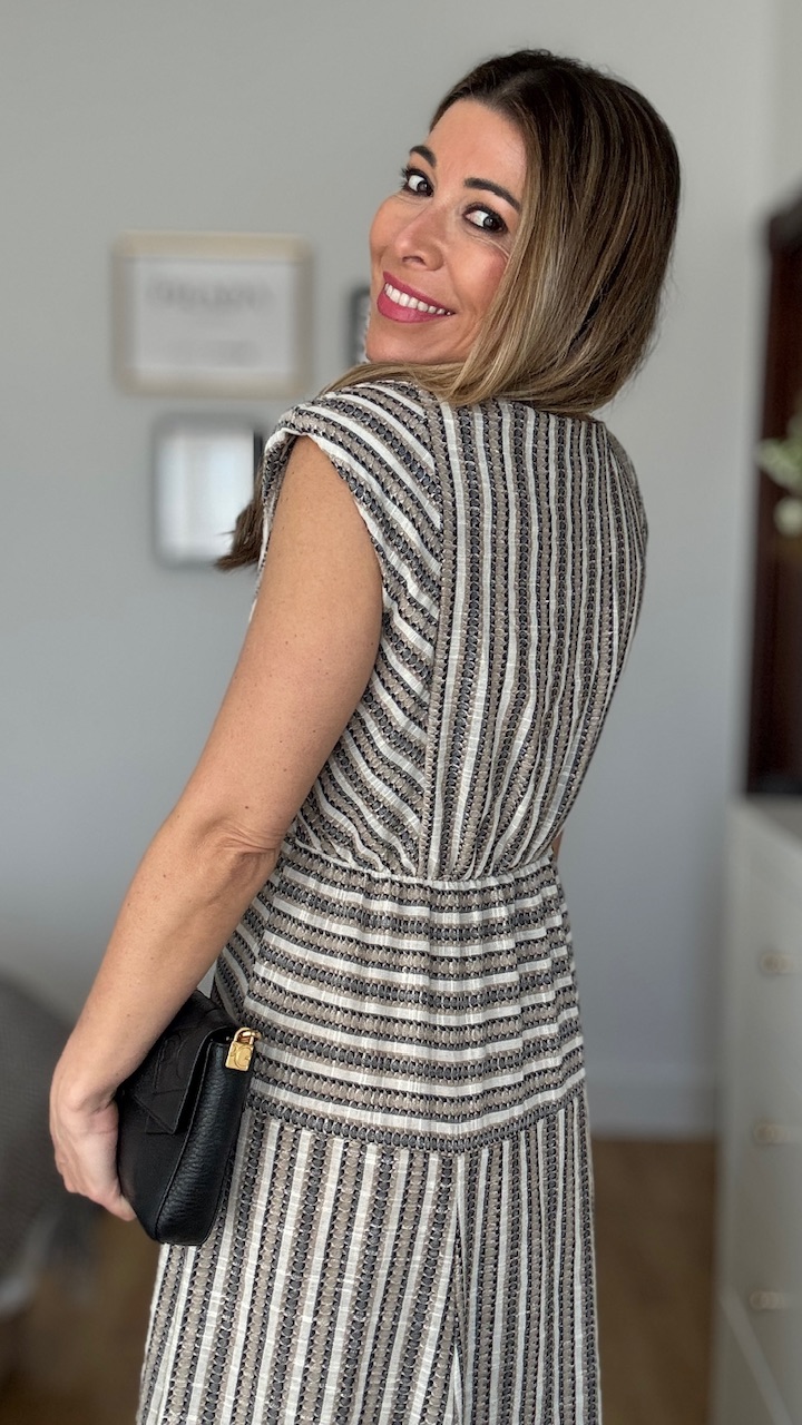 Vestido Indira Estampado Rayas - Imagen 5