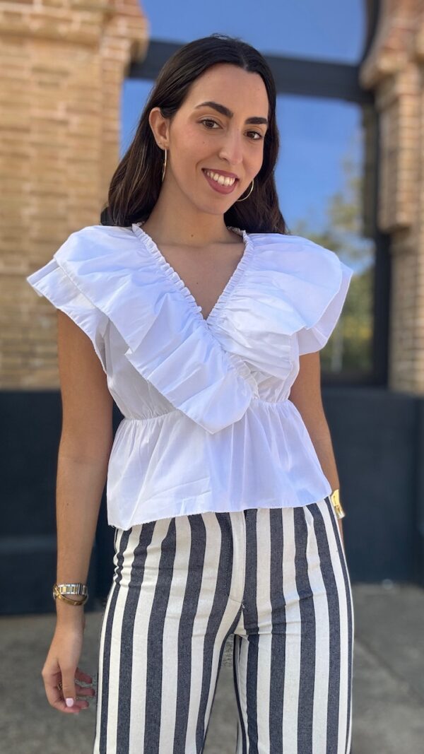 Blusa Cataleya Blanca