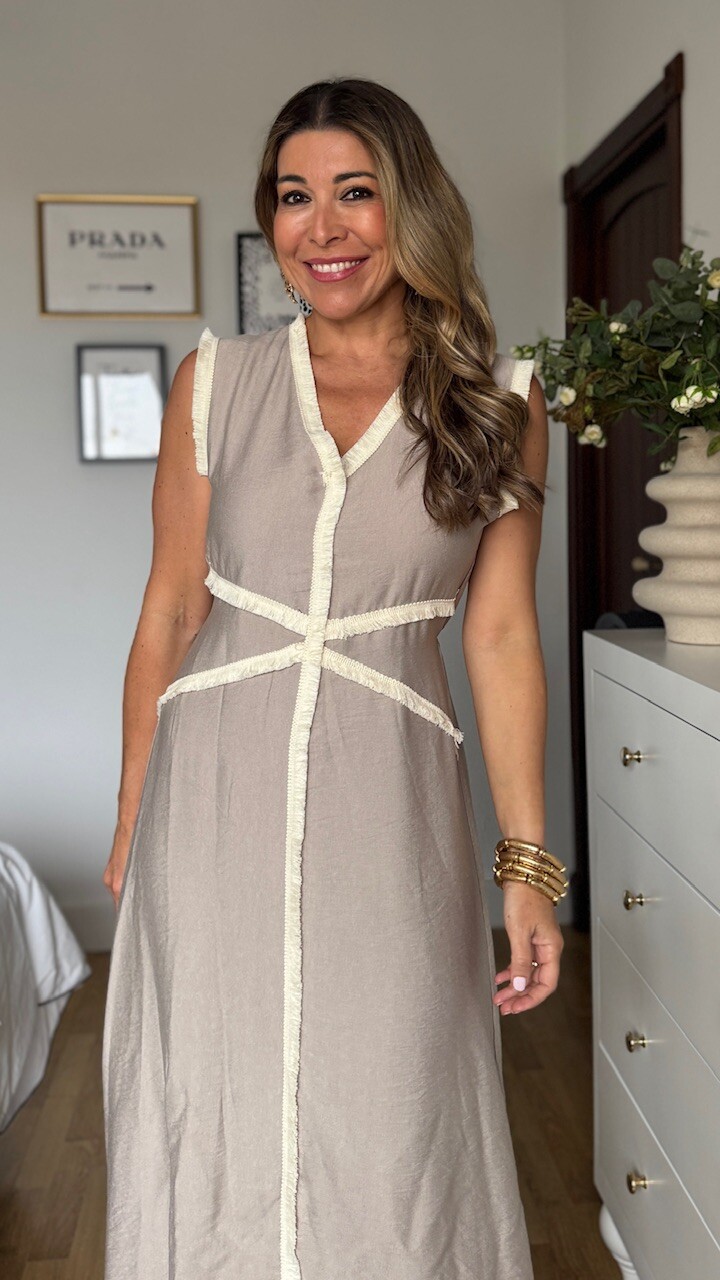 Vestido Bianca Flecos Topo - Imagen 10