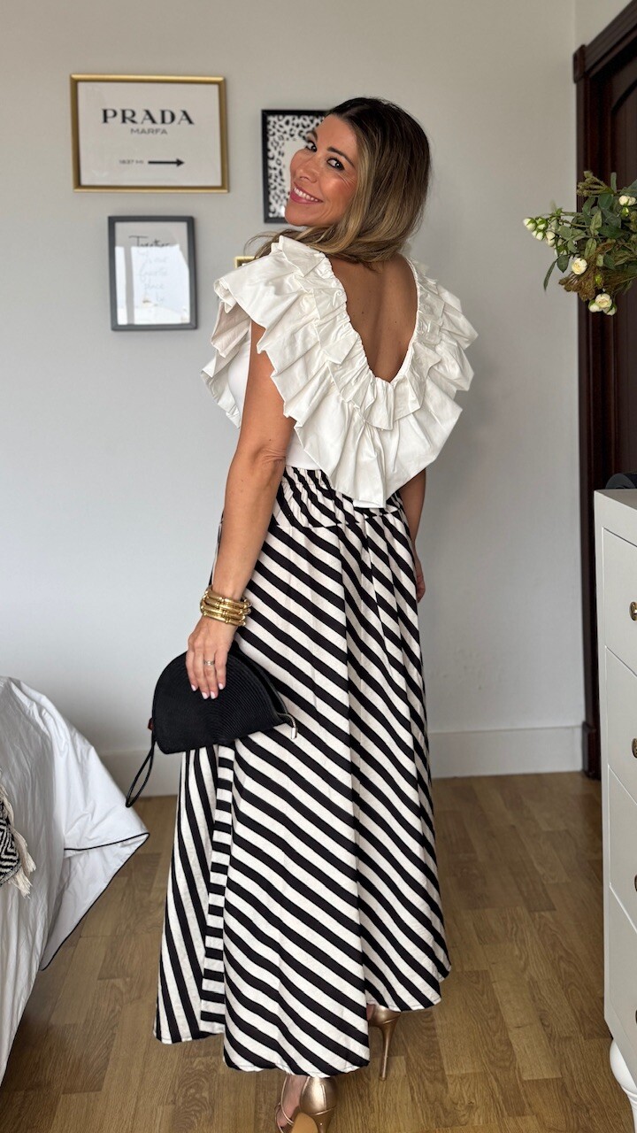 Top Volantes Blanco - Imagen 8