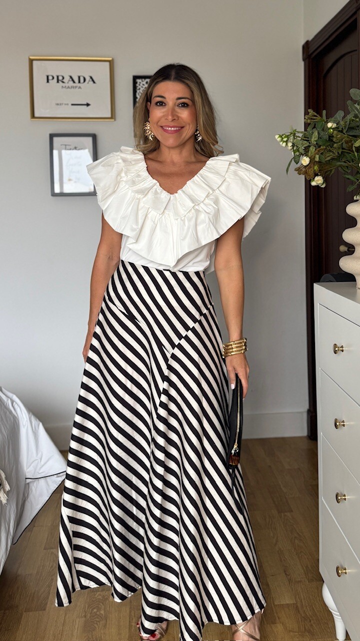 Top Volantes Blanco - Imagen 13