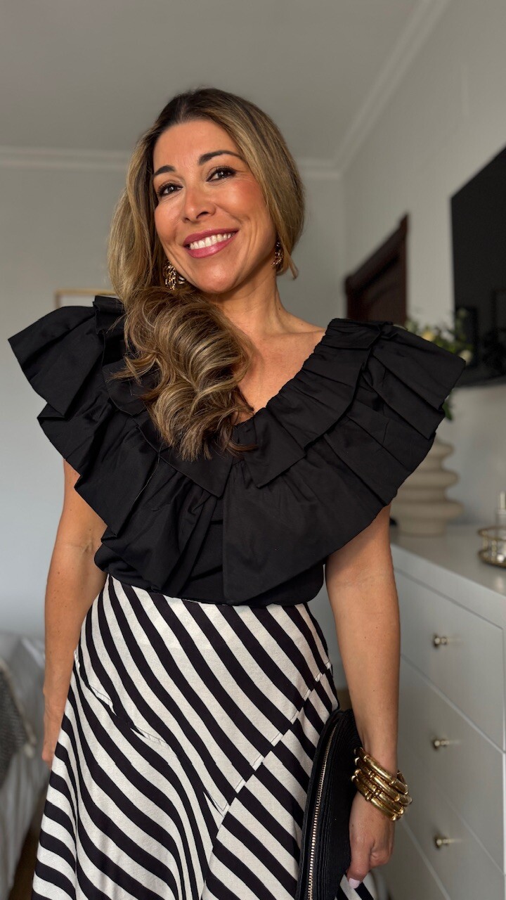 Top Volantes Negro - Imagen 10