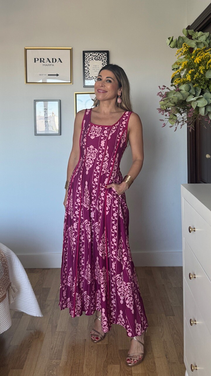 Vestido Rosaura Rosa