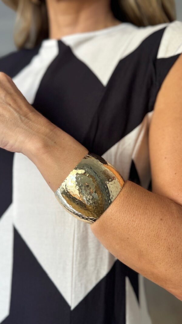 Brazalete Piamonte Brillo Dorado