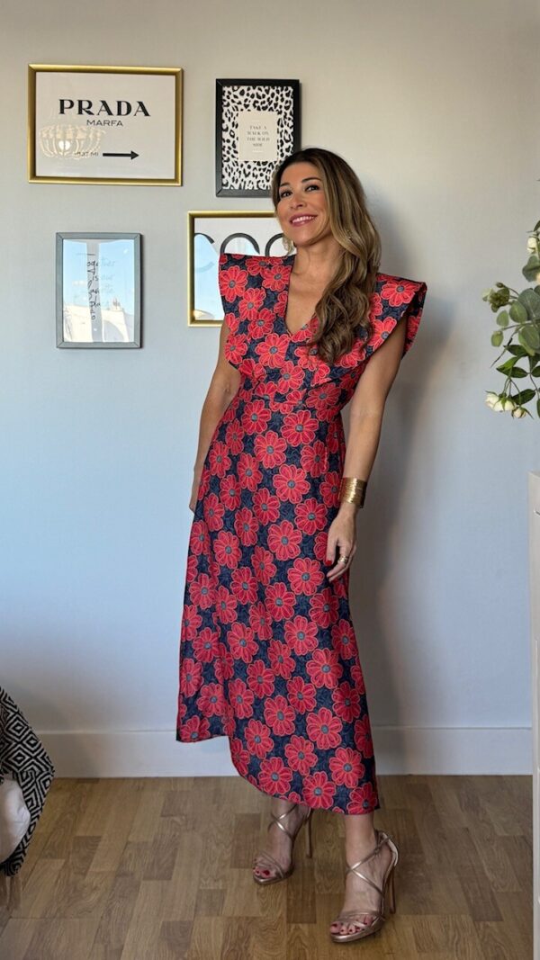 Vestido Gabriela Rojo