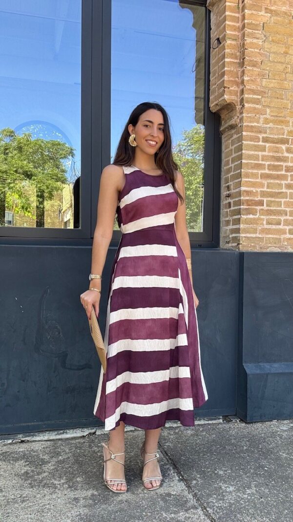 Vestido Enzo Berenjena