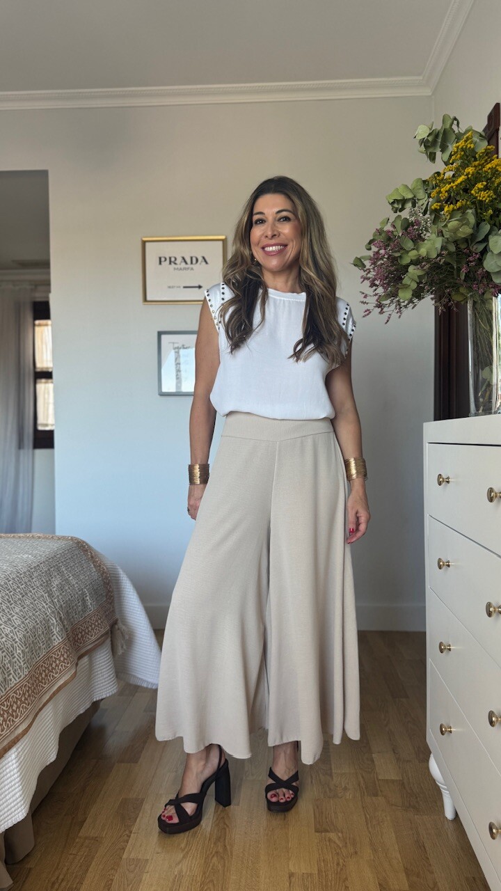 Pantalón Lola Beige - Imagen 4