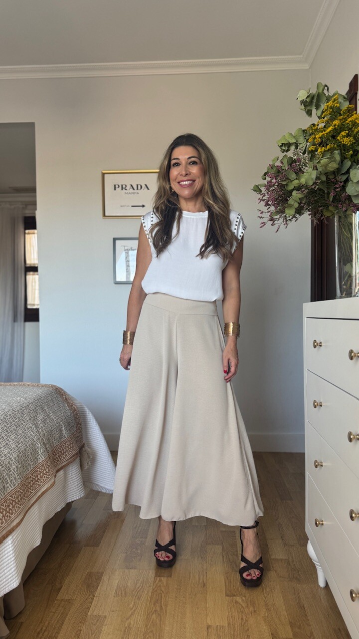 Pantalón Lola Beige - Imagen 3