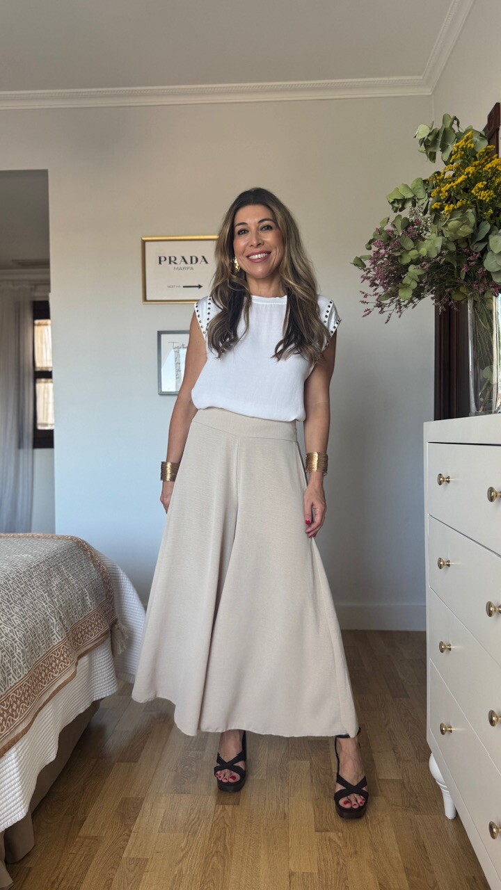 Pantalón Lola Beige - Imagen 5