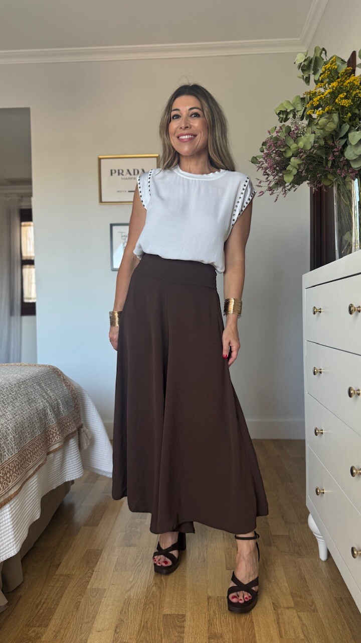 Pantalón Lola Marrón - Imagen 2