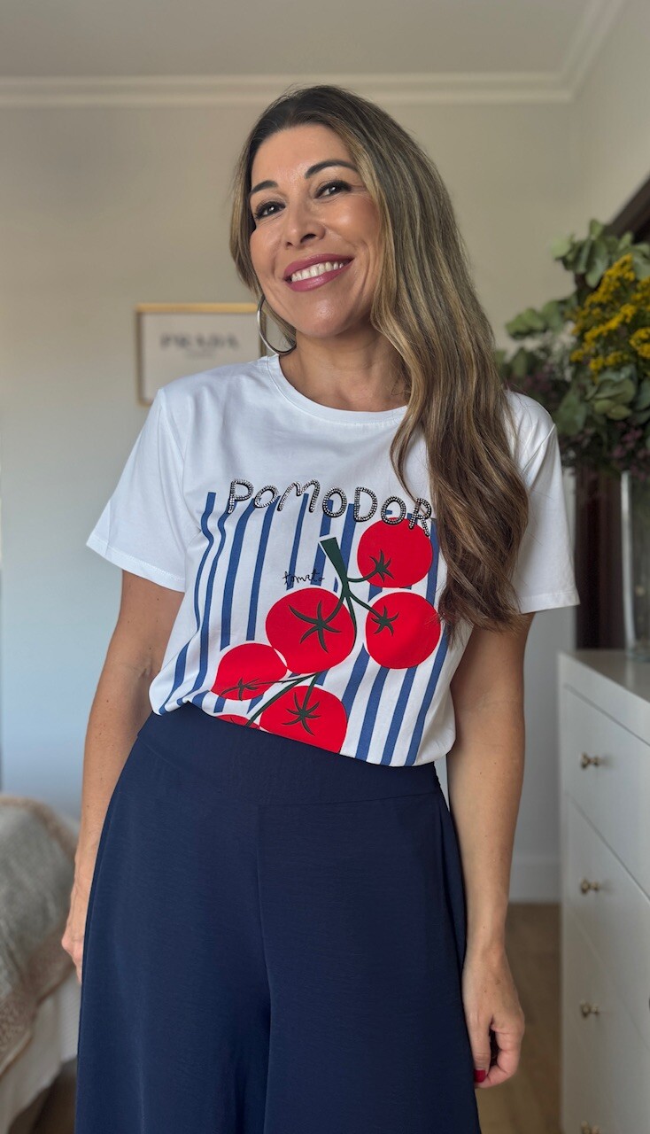 Camiseta Pomodoro Blanca